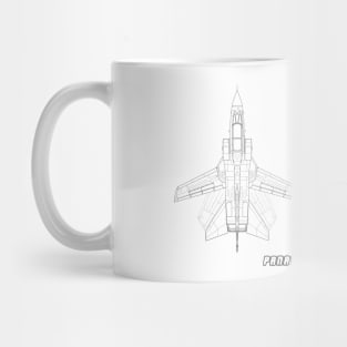 Panavia Tornado (black) Mug